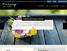 Tablet Screenshot of mon-mariage-gay.com